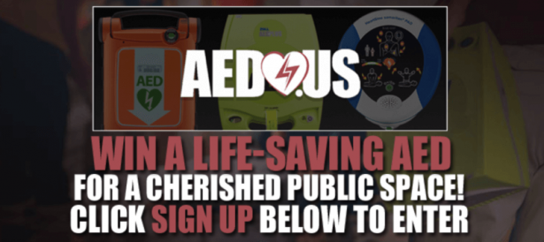 Donation Winner to Spread Awareness and Teach - AED.US BLOG