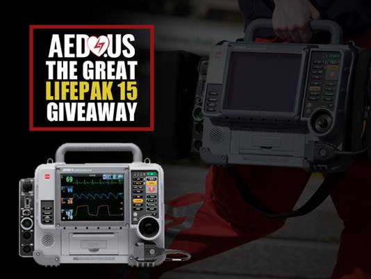 THE GREAT LIFEPAK 15 GIVEAWAY - AED.US BLOG
