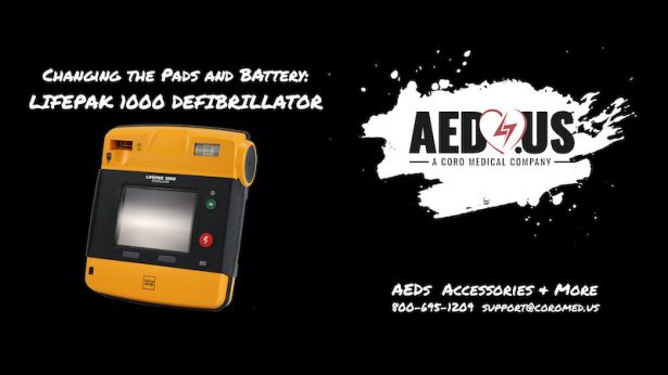 How to Change Pads and Battery on LIFEPAK 1000 AED