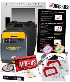 Physio-Control LIFEPAK CR Plus AED "All-You-Need" Value Package