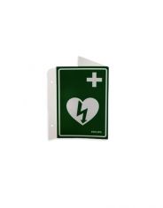 Philips Flexible AED Wall Sign- Green