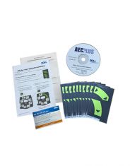 AED Plus 2010 Guidelines Upgrade, Ten Kit (CD and Overlay Label Sets)