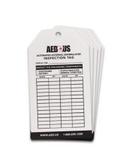 AED.us AED Inspection Tag (5 Pack)