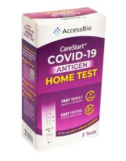 CareStart Covid 19 Antigen Home Test - 2 Per Box