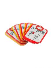 Physio-Control LIFEPAK CR2 AED Replacement Trainer Pads, 5 Sets