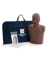 PRESTAN Child Manikin with CPR Monitor - Dark Skin Tone (Single)
