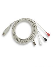 ZOLL ECG Cable, 3 Lead (AHA), Snaps