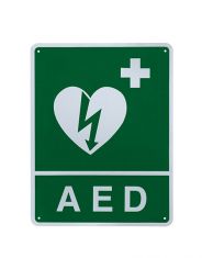 ILCOR Flush Wall Sign (AED)