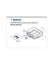 Physio-Control LIFEPAK® 500 Service Manual (CD-ROM) 
