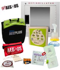 ZOLL AED Plus Education value package - with contents displayed