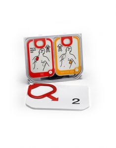 Physio-Control CR2 QUIK-STEP™ pacing/ECG/defibrillation electrodes