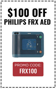 $100 OFF Philips FRX AED
